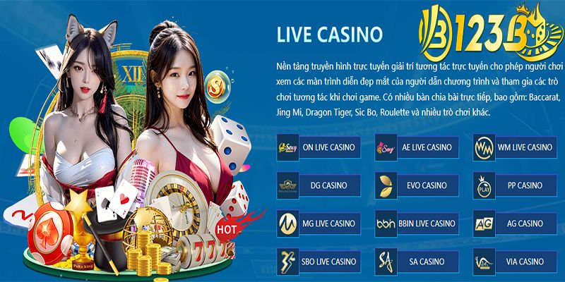 Trò chơi được săn đón hàng đầu tại Casino 123B