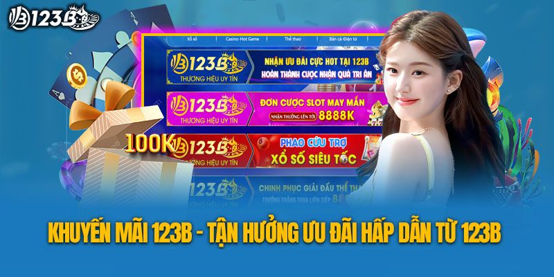 Sự kiện khuyến mãi hot đang diễn ra tại 123B